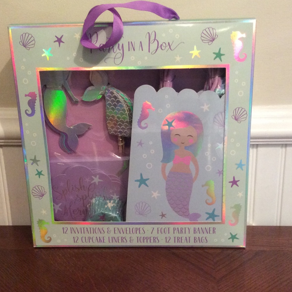 Party In A Box- Mermaid Invitations & More